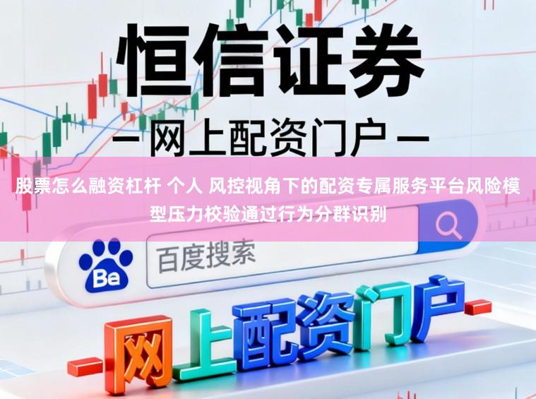 股票怎么融资杠杆 个人 风控视角下的配资专属服务平台风险模型压力校验通过行为分群识别