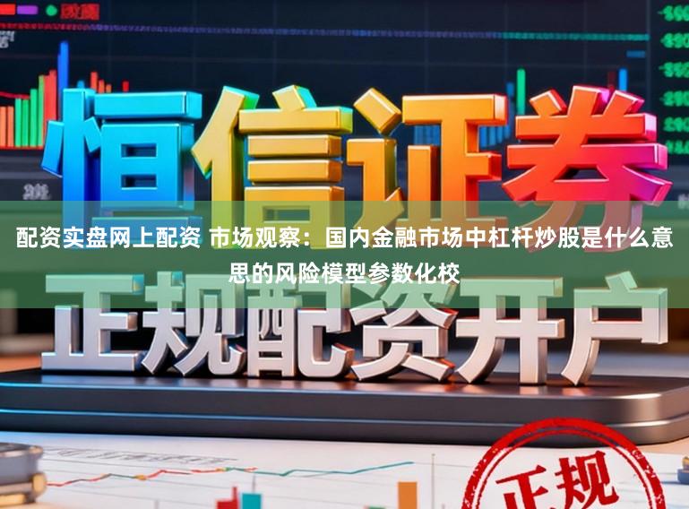 配资实盘网上配资 市场观察：国内金融市场中杠杆炒股是什么意思的风险模型参数化校