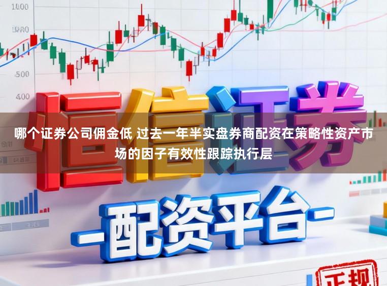 哪个证券公司佣金低 过去一年半实盘券商配资在策略性资产市场的因子有效性跟踪执行层