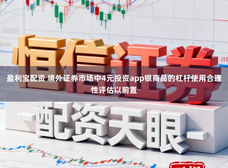 盈利宝配资 境外证券市场中4元投资app银商品的杠杆使用合理性评估以前置