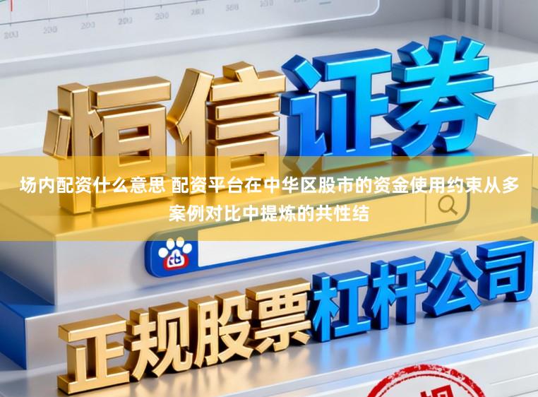 场内配资什么意思 配资平台在中华区股市的资金使用约束从多案例对比中提炼的共性结