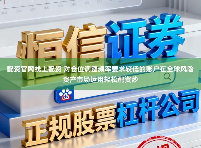 配资官网线上配资 对仓位调整频率要求较低的账户在全球风险资产市场运用轻松配资炒