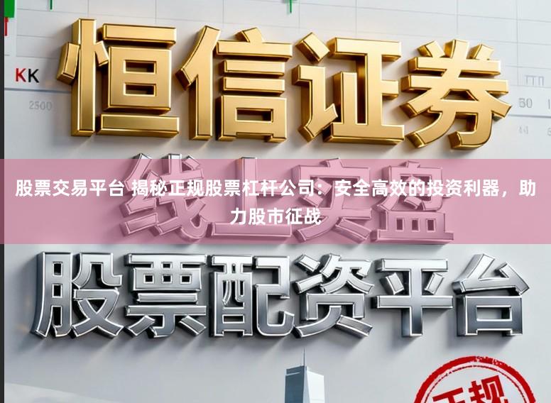 股票交易平台 揭秘正规股票杠杆公司：安全高效的投资利器，助力股市征战