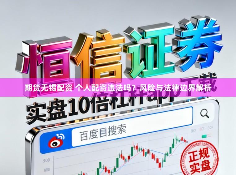 期货无锡配资 个人配资违法吗？风险与法律边界解析